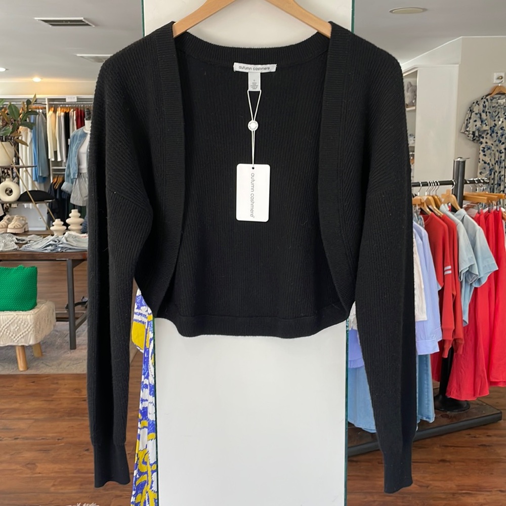 Autumn Cashmere Shaker Shrug